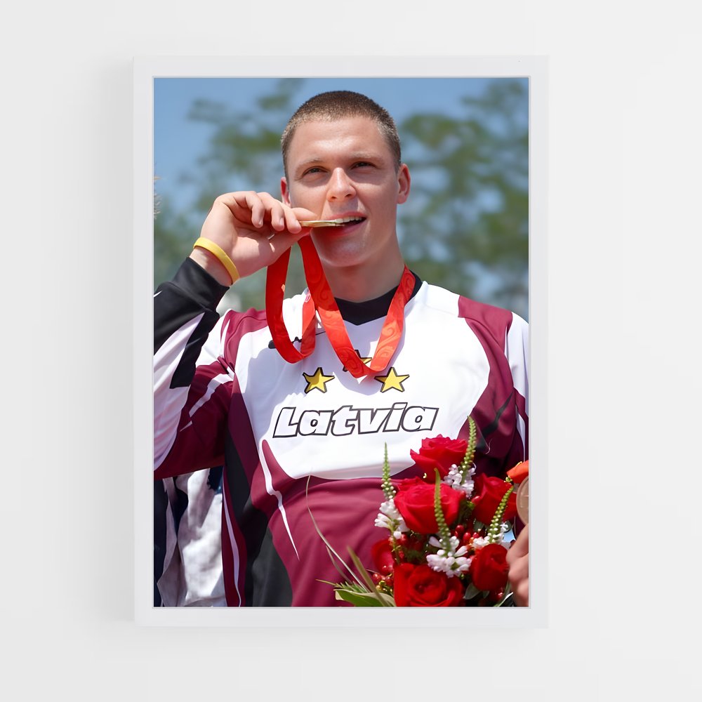 Poster L'Héros de la Victoire – affiche BMX (vue 3)